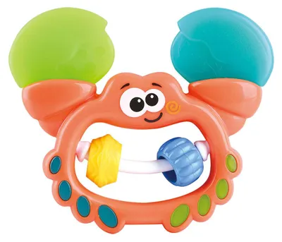 Zdjęcie produktu dla Playgo Krab grzechotka pomarańczowa