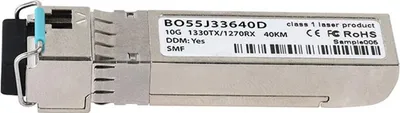 Produktbild von BlueOptics SFP-10G-BX-D-40KM-SO-BO Netzwerk-Transceiver-Modul Faseroptik 10000 Mbit/s SFP+ (SFP-10G-BX-D-40KM-SO-BO)
