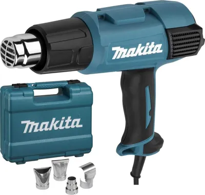 Immagine prodotto di Makita HG6031VK - Pistola ad aria calda - 1800 W - 250 / 550 l/min