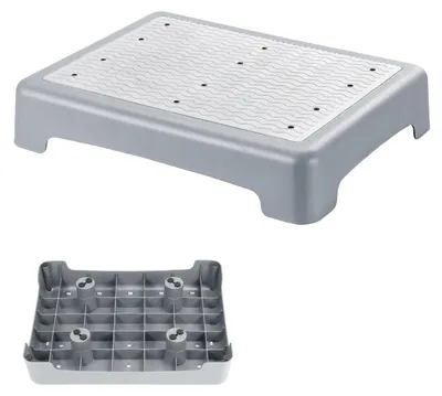Zdjęcie produktu dla Antypoślizgowy stopień - Nośność do 220 kg - Idealny do łazienki i na zewnątrz