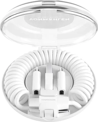 Immagine prodotto di VONMÄHLEN Cavo di ricarica all-in-one Allroundo C USB-C Bianco