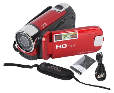 Obrázok produktu pre 4K videokamera s rozlíšením 48 megapixelov, 16-násobným digitálnym zoomom a 2,7-palcovým otočným TFT displejom