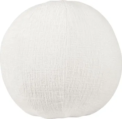 Immagine prodotto di FURNLUX Sgabello Leith Bianco 37cm / Colore principale: Bianco / Dimensioni: 37 x 37 x 37 cm