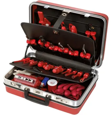 Produktbild von KS TOOLS Werkzeug-Set 117.1810 Chrom-Vanadium-Stahl 9400g