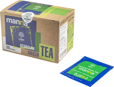 Image de Thé vert (20 sachets), thé provenant de Géorgie