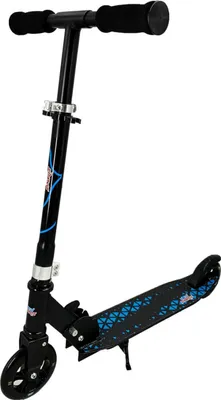 Produktbild von NSP Scooter blau/schwarz 125mm, ABEC7