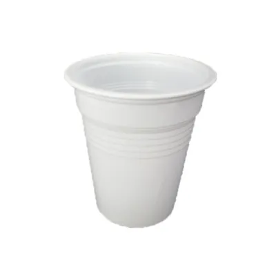Produktbild von 100 Trinkbecher Getränkebecher Ausschankbecher Laborbecher 100ml Ø58x63mm weiß