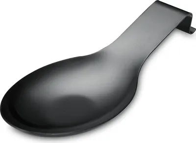 Produktbild von Mattschwarze Löffelstütze - Küchenutensilien - 1 Stück - Edelstahl