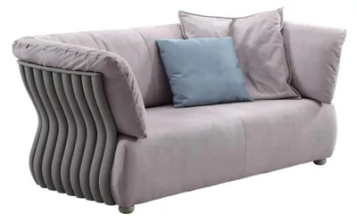 Produktbild von Sofa 2 Sitzer Designer Sofa Couch Polster Sofas Couchen Stoff Textil Neu