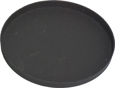 Produktbild von 4x Kerzenpick flach 8cm Metall Schwarz Adventskranz Weihnachtsdeko