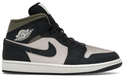 Produktbild von Jordan 1 Mid SE Off Noir Medium Olive - EU 40.5