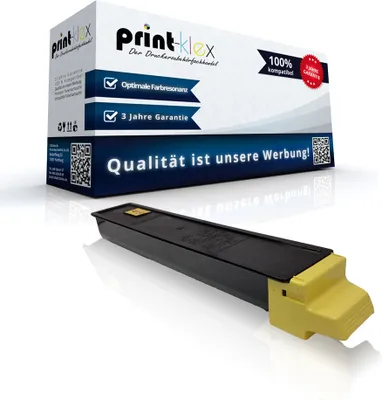 Produktbild von Kompatible Tonerkartusche für Kyocera Copystar CS2551ci TK8325 TK 8325 TK-8325Y TK 8325Y TK8325Y Yellow Gelb - Office Print Serie