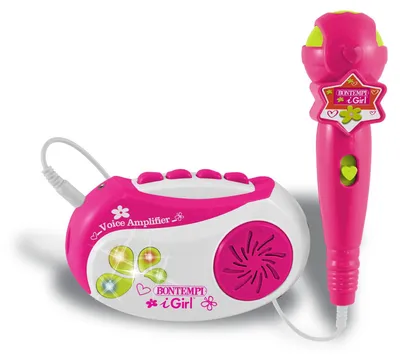 Imagen del producto de Juguete amplificador de voz Bontempi con micrófono, de varios colores