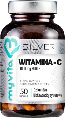Produktbild von MyVita Silver Vitamin C 1000mg Forte 50 Capsules