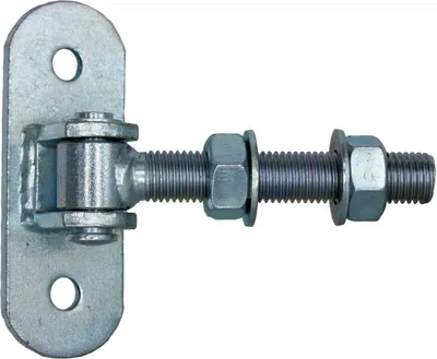 Produktbild von UHRIG Torband M20 verstellbar, lang, Scharnier Türangel verzinkt für z.B. Gartentür, Tor.