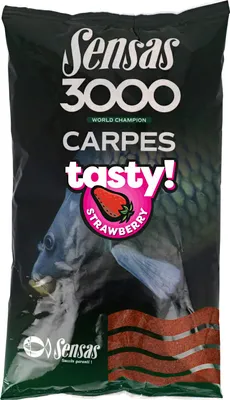 Produktbild von Sensas Grundfutter Carp Tasty (strawberry)