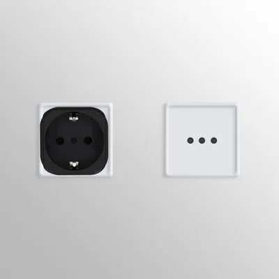 Produktbild von kwmobile 2x Reiseadapter Italien Typ-L - Reise Adapter Reisestecker Schuko EU zu Typ L Steckdose in z. B. Italien - Stromadapter Urlaub Schwarz
