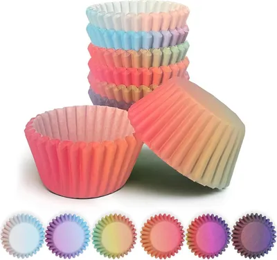Image de Mini-moules à muffins Tasse à cupcakes 300 pcs