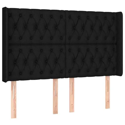 Zdjęcie produktu dla VidaXL 3119916, Czarny, Poliester, Drewno, 1470 mm, 118 cm, 128 cm, 160 mm