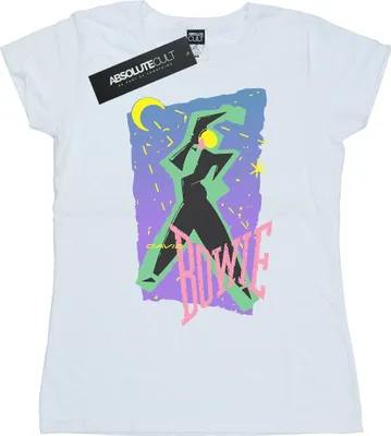 Produktbild von David Bowie - T-Shirt für Damen BI16748 (L) (Weiß)