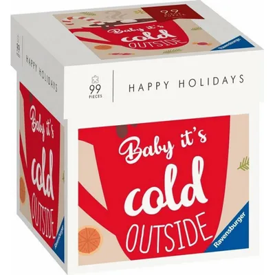Immagine prodotto di Puzzle RAVENSBURGER Buone Feste: Baby it's cold outsideß it 99 pezzi