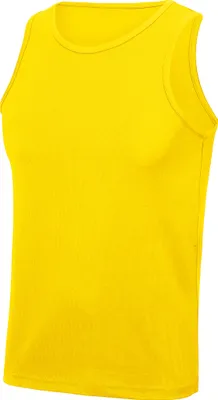 Obrázek produktu pro Just Cool JC007 | Cool Tílko Sportovní tričko - WRAP cert. Výroba - Barva: Sun Yellow - Velikost: XXL