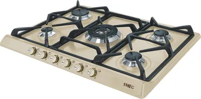 Produktbild von Smeg Gaskochfeld Cortina Sr775po 70-75 Cm Silber  Silber One Size