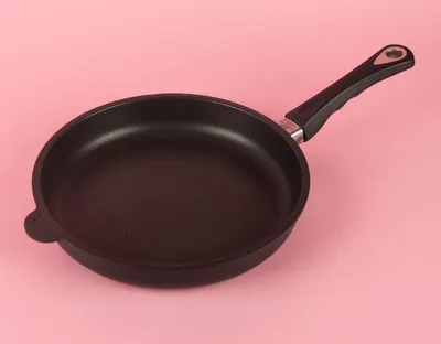 Produktbild von AMT Bratpfanne Ø 28 cm, 5 cm hoch, mit Exklusivstiel, Aluguss (Aluminium), Lotan® Antihaft-Beschichtung, AMZN-528