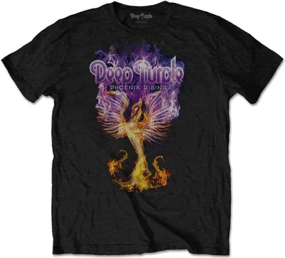 Produktbild von Deep Purple Pheonix Rising Black L T-Shirt