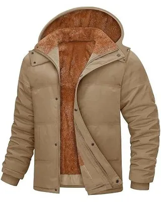 Zdjęcie produktu dla Kurtka zimowa męska parka polarowa ciepła outdoorowa kaptur
