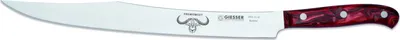 Produktbild von Giesser Messer Schinkenmesser PremiumCut Acryl Slicer No. 1 Red Diamond 31cm BBQ