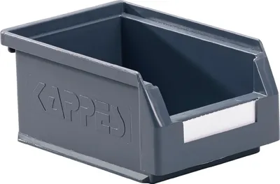 Obrázek produktu pro KAPPES otevřený úložný box D 160 x Š 105 x V 75 mm šedý - 6005.00.0554