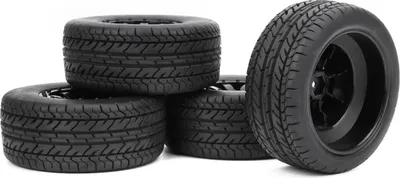 Image de 4pcs RC Short Course Truck Tire Tyre Wheel RC Accessory Fit for 1/10 Traxxas Slash (10044)