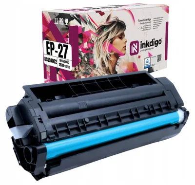 Produktbild von Inkdigo Toner EP27 für Canon Laserbase MF3110, MF3112, MF3220, MF3222 – Schwarz, 2500 Seiten,