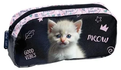Image de Pochette Piórnik White Kitty PP26CD-004 - PASO