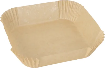 Produktbild von PAPSTAR Backpapier-Zuschnitte 160 x 160 x 45 mm braun 100 Stück