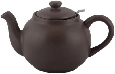 Produktbild von PLINT Teekanne aus Steingut Teekanne mit Edelstahlsieb, Keramik-Teekanne für 6–8 Tassen, 1500 ml
