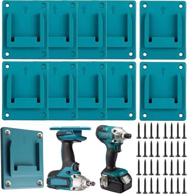 Produktbild von Bohrerhalter 18V Akkuhalter mit 40 Schrauben für Wandmontage