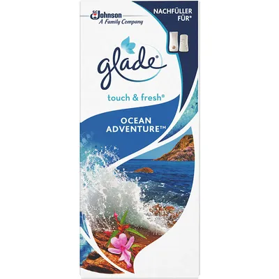 Immagine prodotto di Glade by Brise One Touch ricarica Ocean Adventure 10ml confezione da 3 pezzi