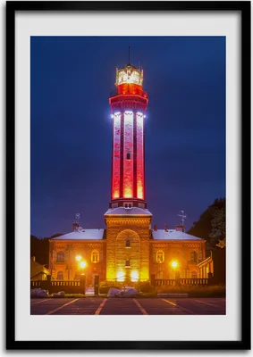 Produktbild von Bild - Bilderrahmen - Foto - 70 cm x 100 cm - MDF - Rahmen - Wandkunst - Niechorze Polen
