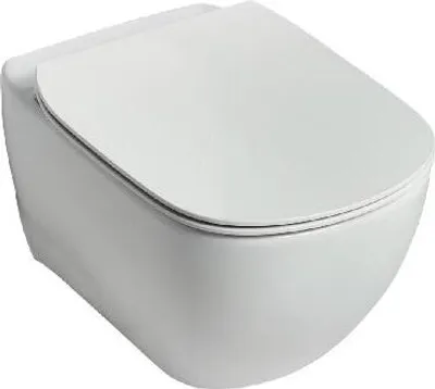 Produktbild von Ideal Standard Tesi - Wand-WC mit WC-Sitz SoftClose, AquaBlade, Weiß matt T3546V1