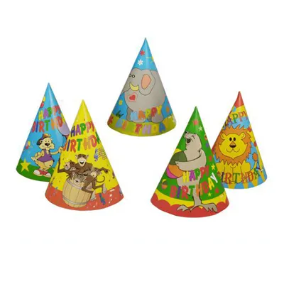 Obrázok produktu pre Papstar Hütchen Happy Birthday