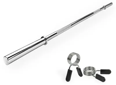 Produktbild von VirtuFit Hantelstange 170 cm 30 mm mit Federclips, max. 180 kg