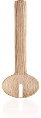 Salatbesteck-Set aus Eichenholz, 29,8 x 7,8 cm