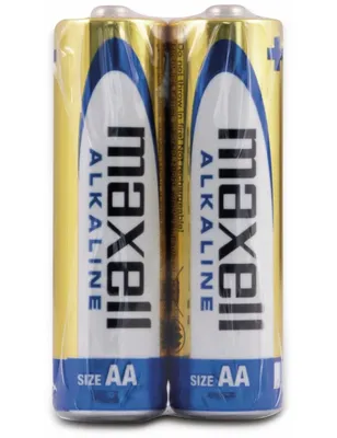 Immagine prodotto di Batterie alcaline MAXELL Mignon, AA, LR6, 2 pezzi