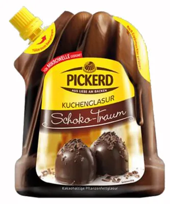 Zdjęcie produktu dla Pickerd Cake Glaze Czekoladowe Marzenie w foremce Gugelhupf 125g