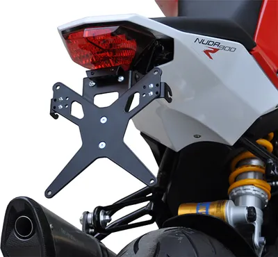 Productafbeelding van ZIEGER X-Line kentekenplaathouders, compatibel met Husqvarna Nuda 900 (bouwjaar 2012-13) / Nuda 900 R (bouwjaar 2012-13)