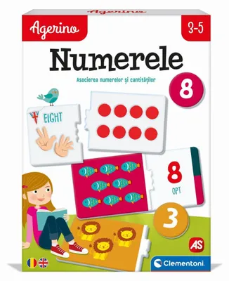 Productafbeelding van Agerino Numere - Educatieve associatie- en telpuzzel