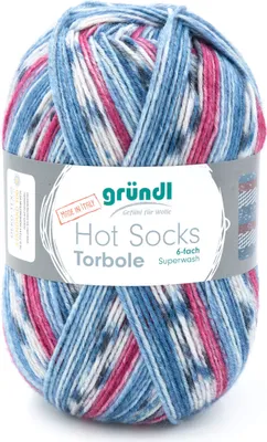 Produktbild von Gründl Sockenwolle Hot Socks Torbole 6-fach 150 g