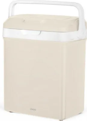 Produktbild von 18-liter-kühlbox aus beigefarbenem kunststoff Livoo SEP143C